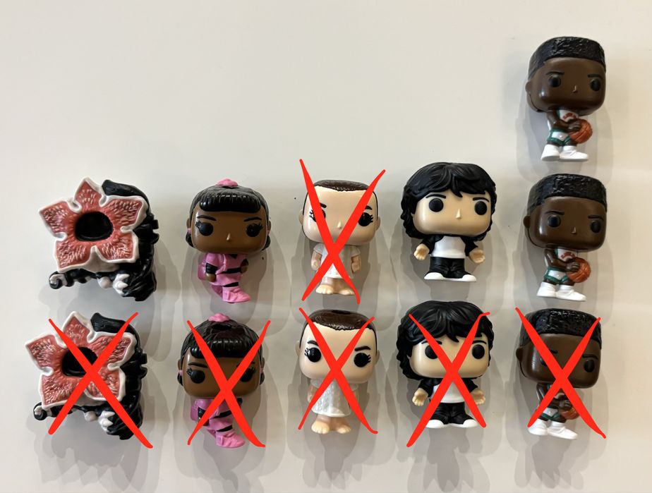 Фигурка kinder joy stranger things, очень странные дела