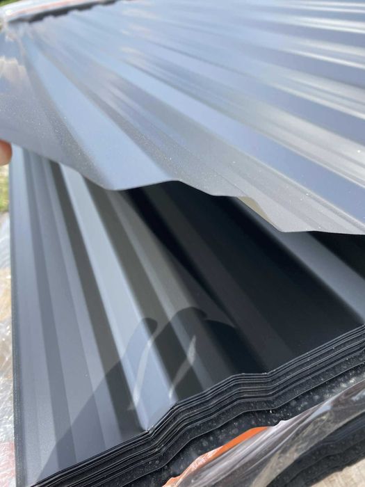 Blacha trapezowa T14 czarny połysk, Dostępna od ręki !!!