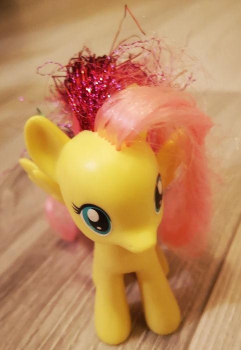 My little Pony Fluttershy z brokatowymi wlosami