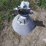 Lampa industrial stara prl retro