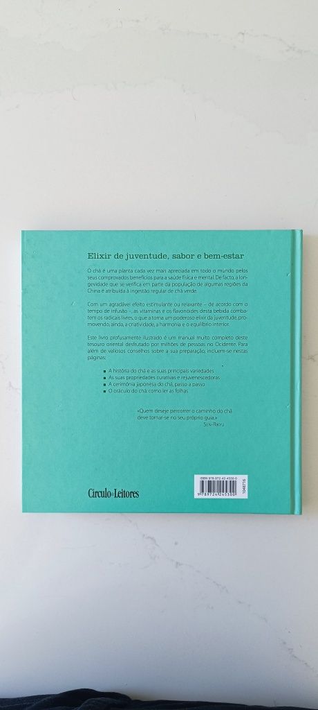 Livro Paixão pelo Chá