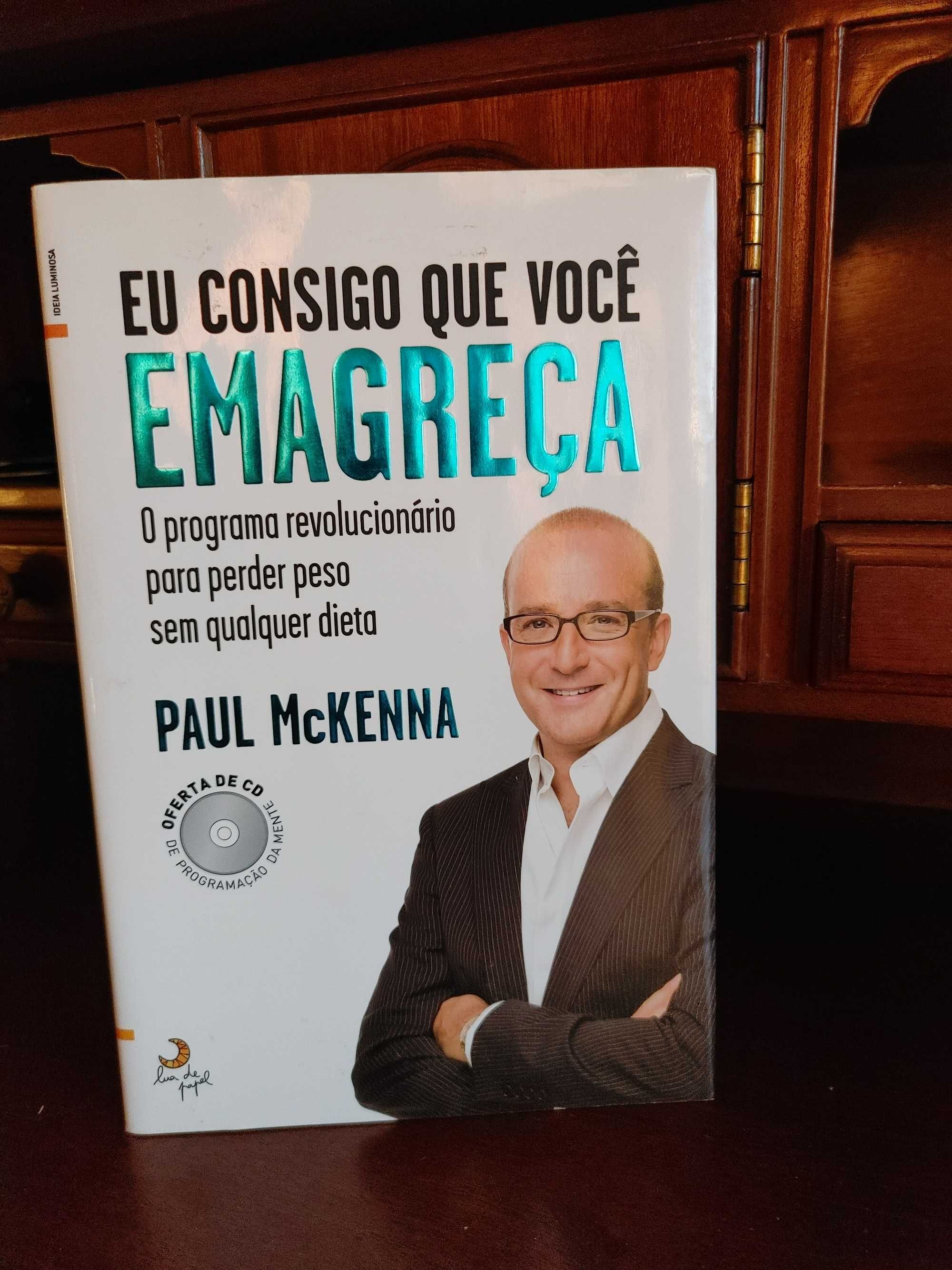 Eu Consigo Que Você Emagreça de Paul McKenna - Livro