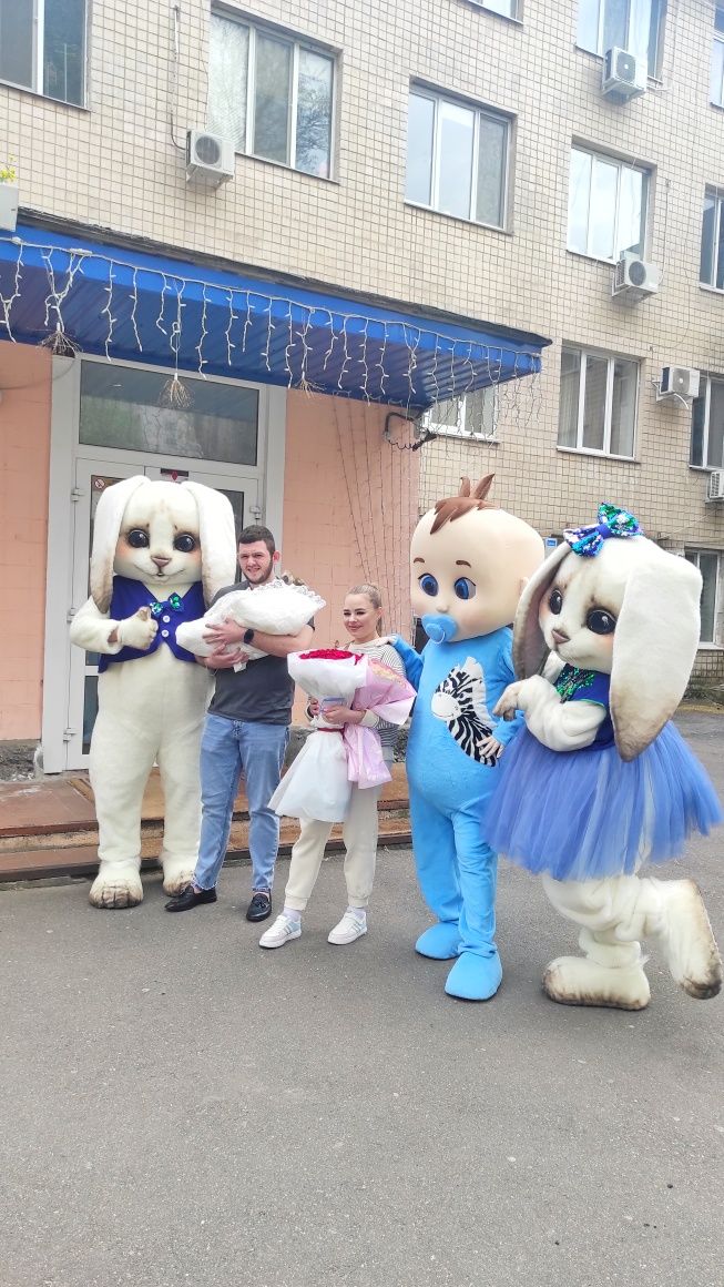 Выписка из роддома аниматоры Встреча из роддома Для роддома