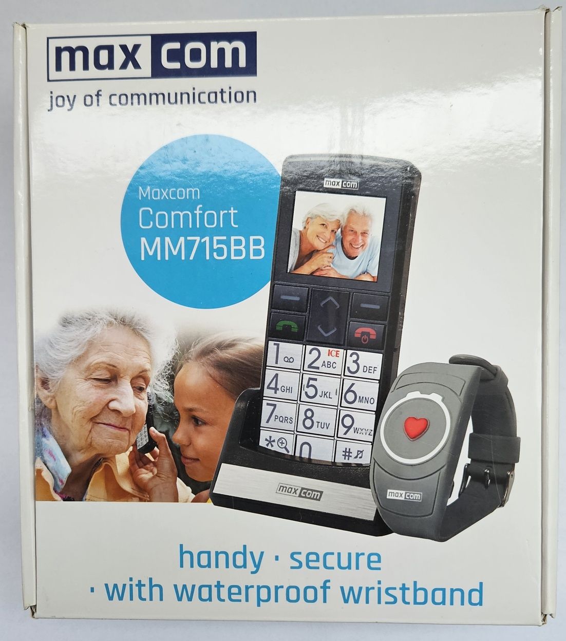 Telefon MAXCOM MM715BB z SOS