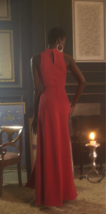 Gepur червона сукня максі з розміром