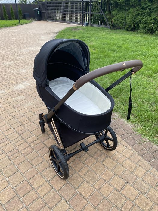 Wózek Cybex Platinum Priam 2.0 z ramą Rosegold spacerówka + gondola