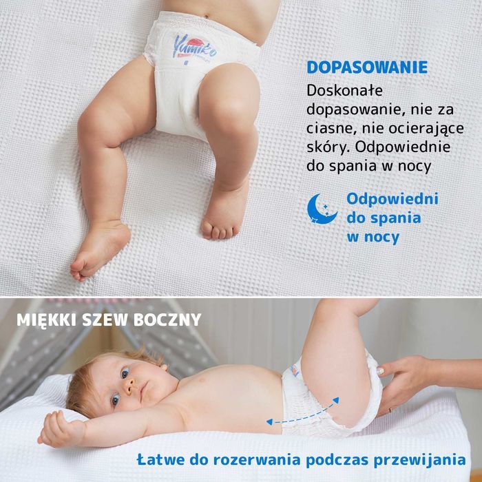 Pieluchy Tokisan Rozmiar 6(15-23Kg)Pieluchomajtki Premium Pants 84 Szt
