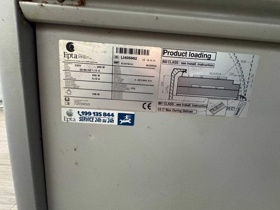 Vitrinas Refrigeradas Profissionais para Talho/Supermercado - 2,6m