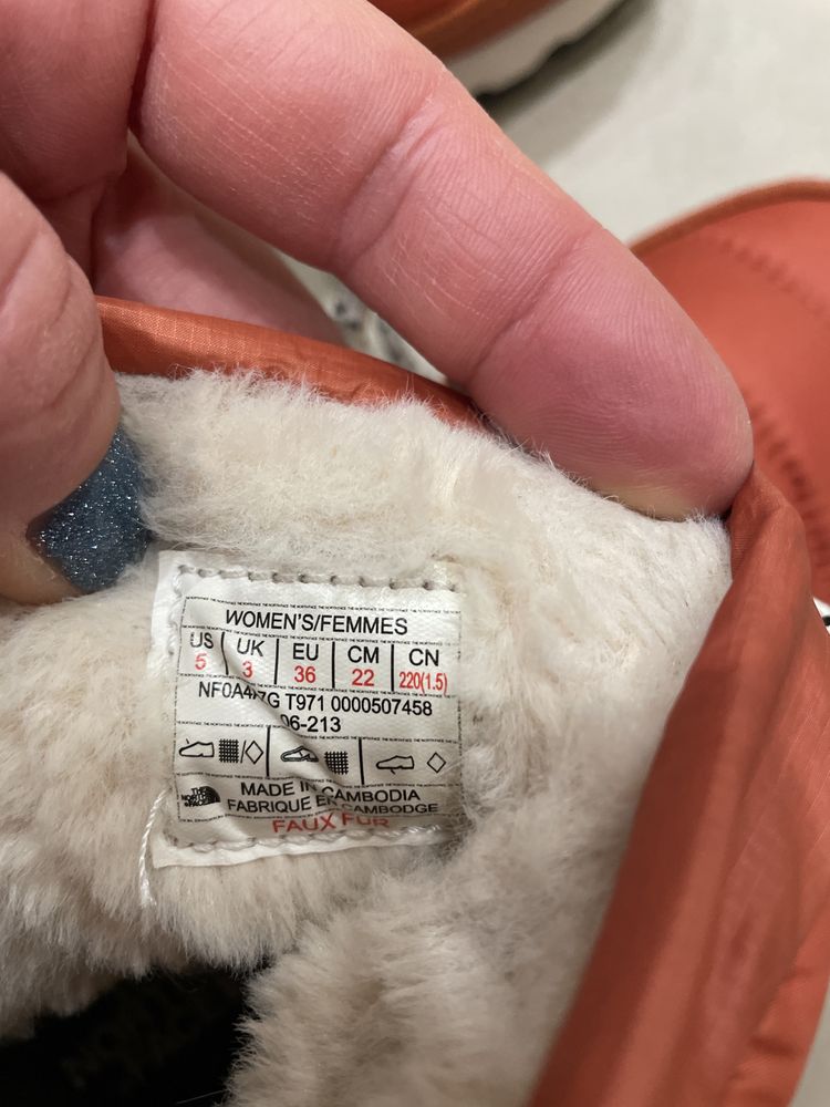 Жіночі чоботи дутики The North Face