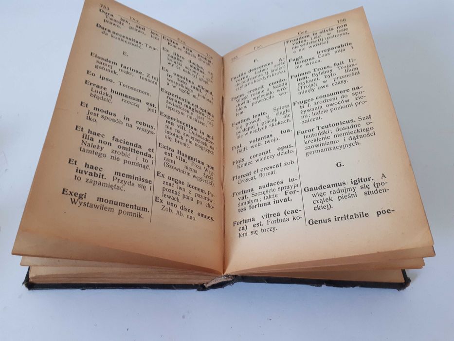 książka Słowniczek Wyrazy Obce - Lwów