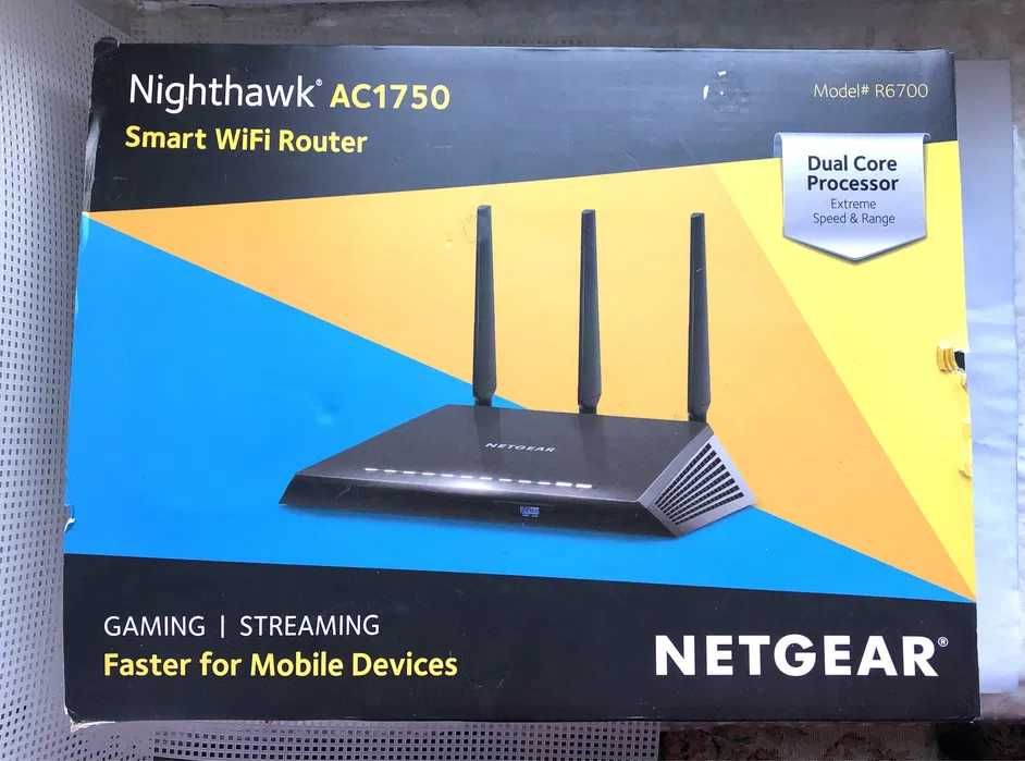 WI FI Router/РОУТЕР Netgear Nighthawk R6700v3