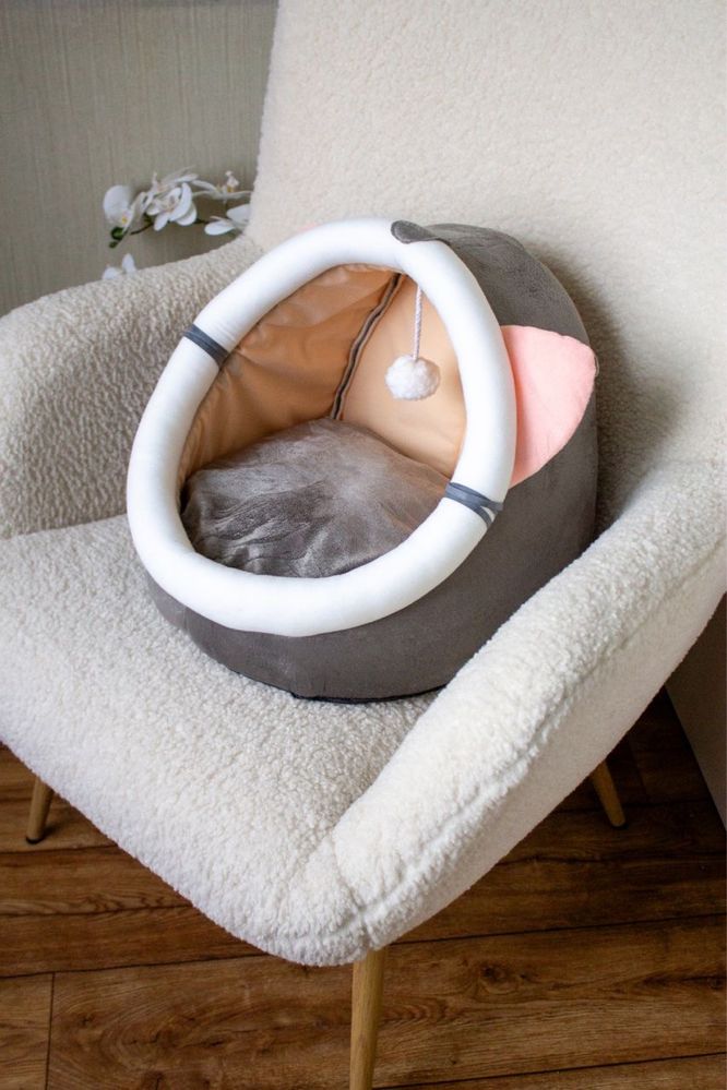 Домик лежанка для кота, кошки лежанка для собаки