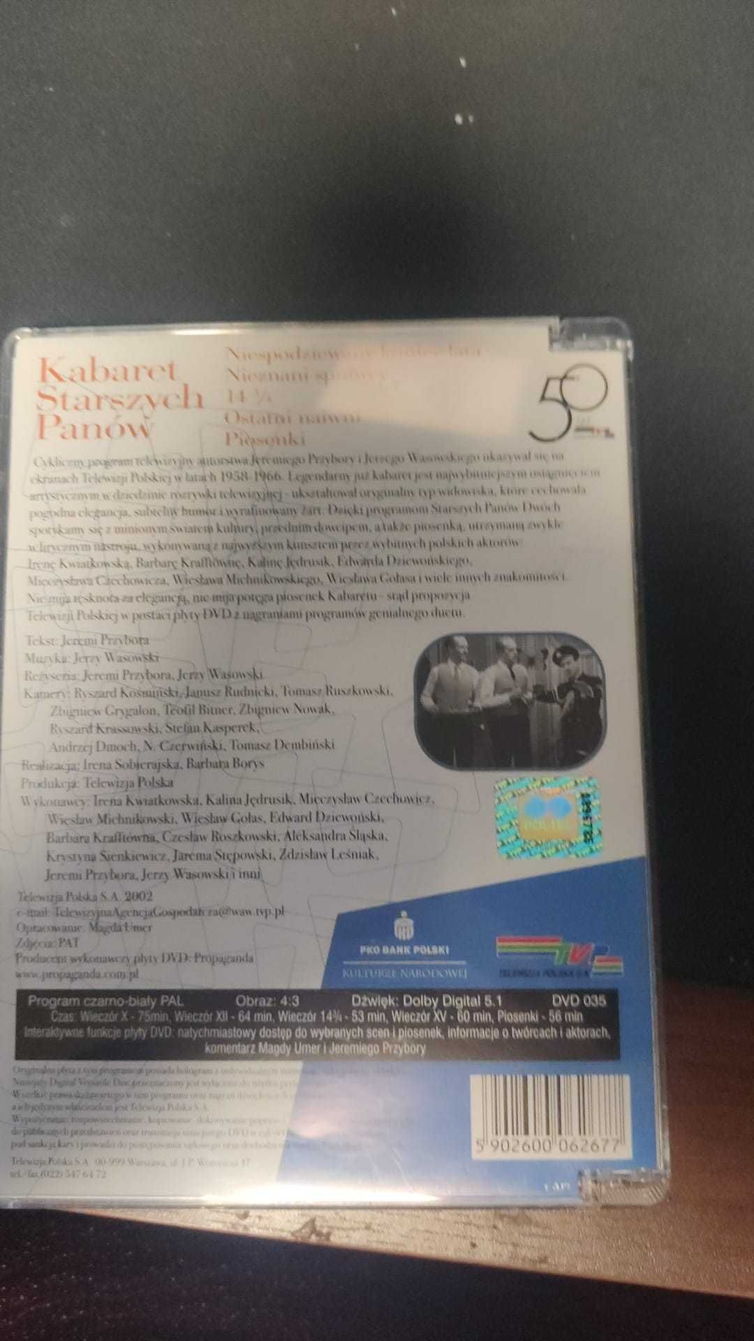 Kabaret Starszych Panów - Niespodziewany koniec lata i inne FILM DVD