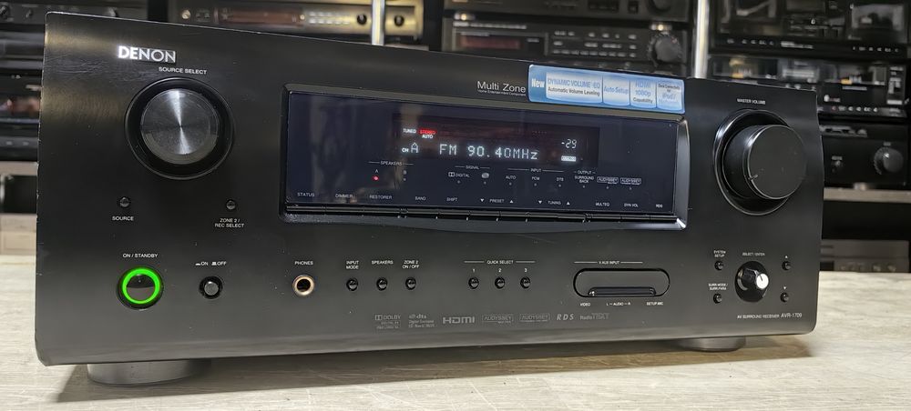 Ресивер Denon AVR-1709/6Ω/Optical/HDMI