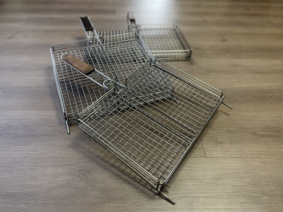 Барбекю решітка сіткка для гриль 45х30 /решетка сетка для мангала bbq