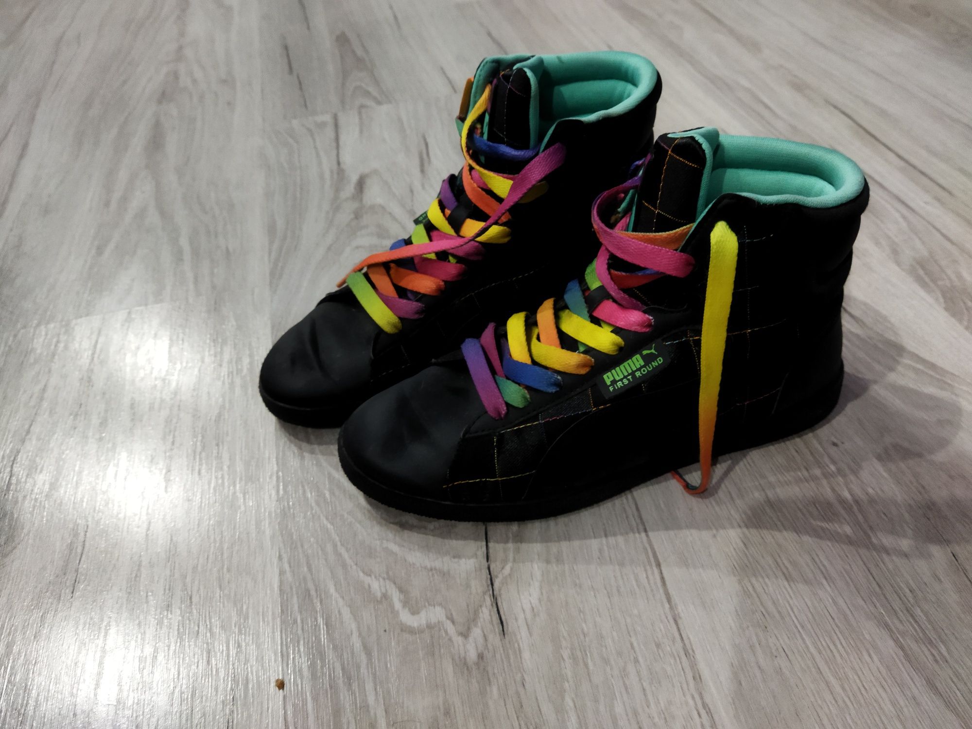 Sneakersy dziewczęce Puma multicolor r. 37,5