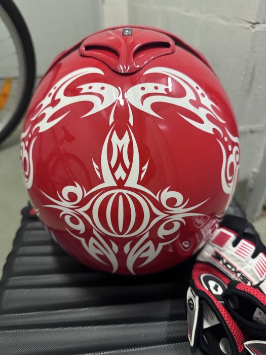Kask THH na skuter damski M + rekawiczki sixsixone