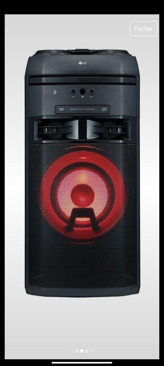 Coluna grande LG 500w