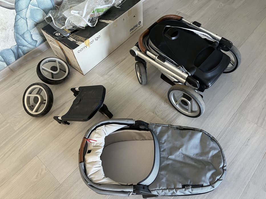 Mutsy igo wózek dziecięcy, spacerowy, gondola 3w1