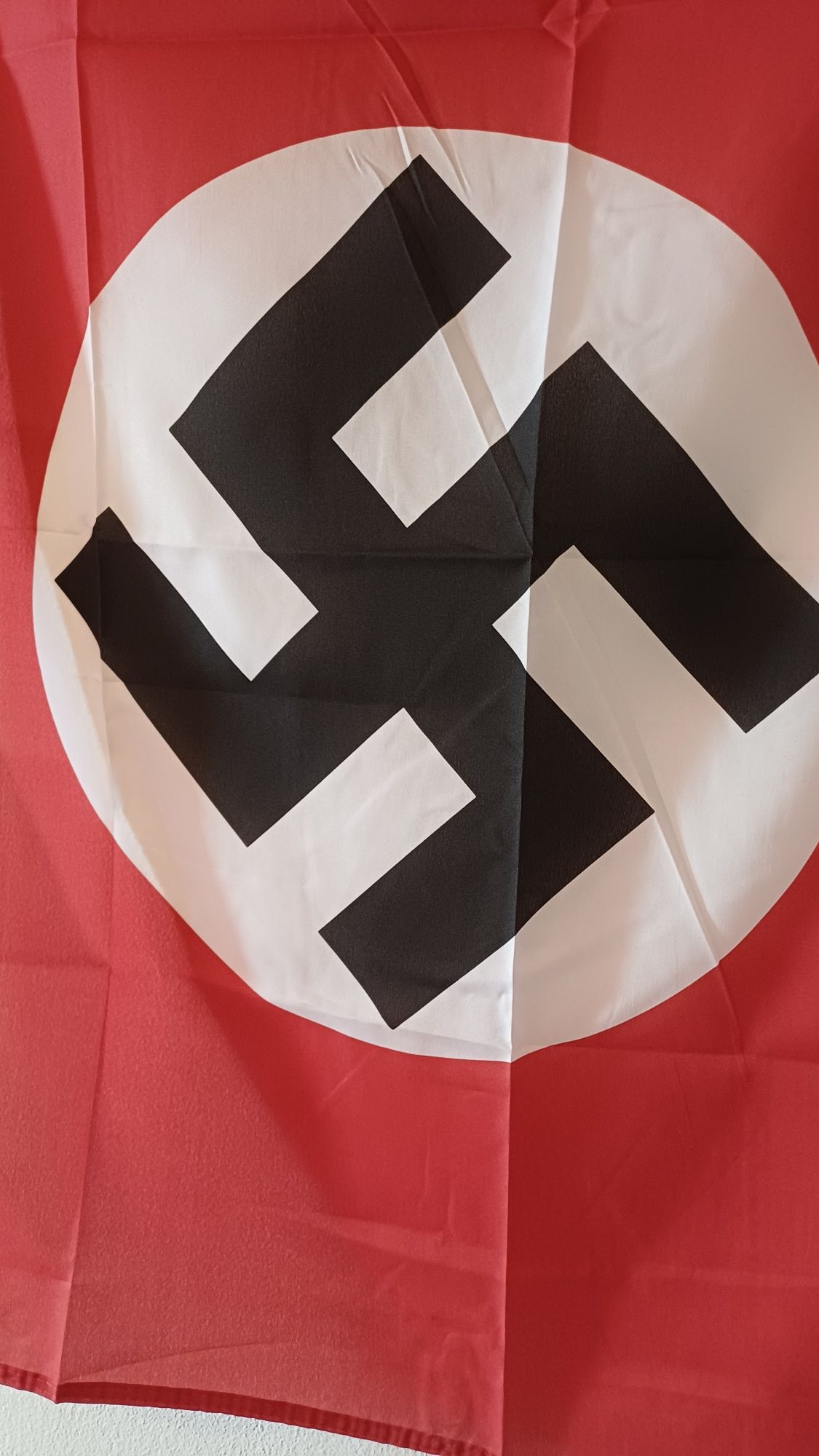 PROMOÇÃO--Bandeira NSDAP 90×60 cm,  Allgemeine SS,  Monarquia