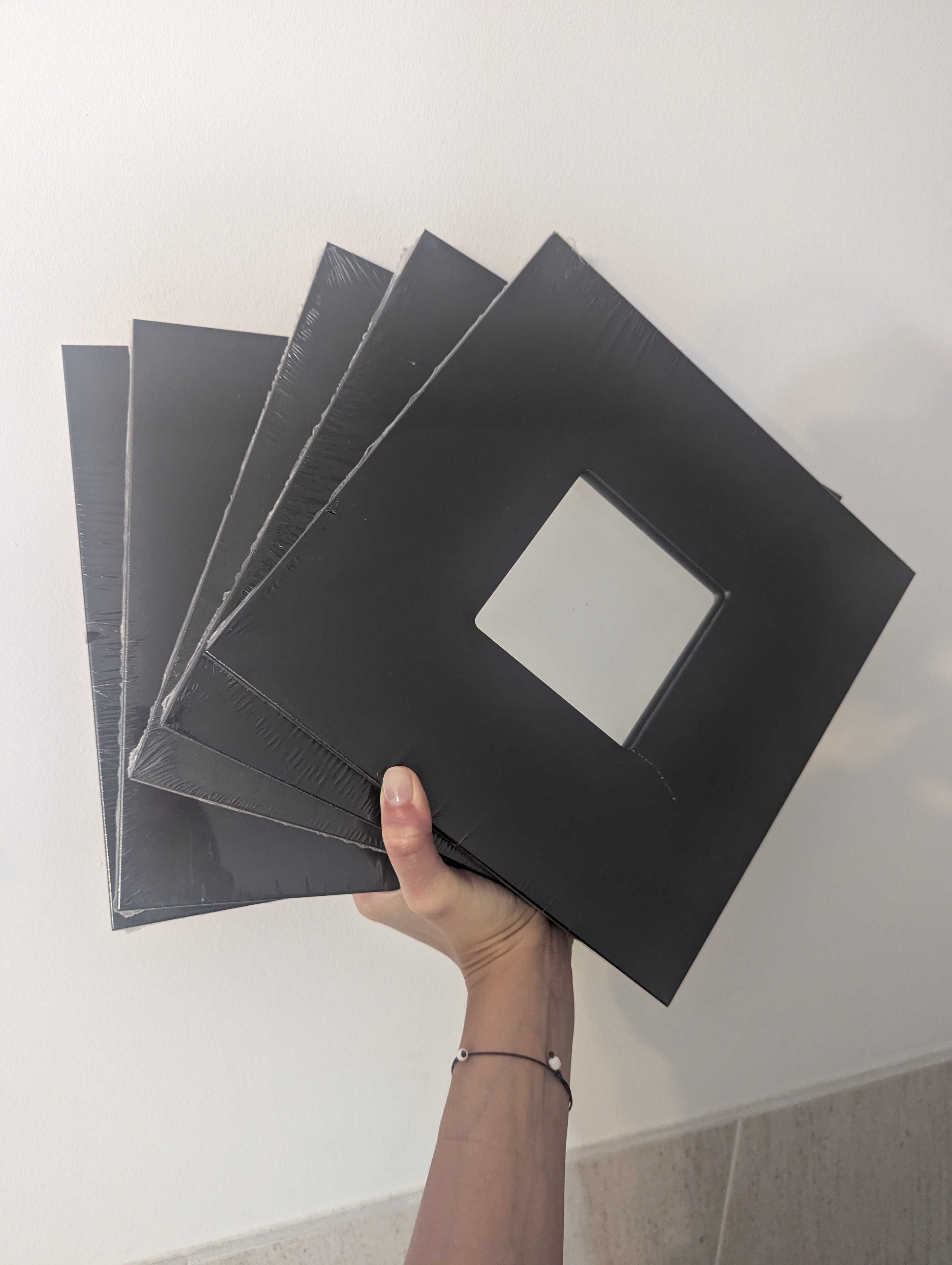 Espelhos pretos IKEA Novos - Conjunto de 4
