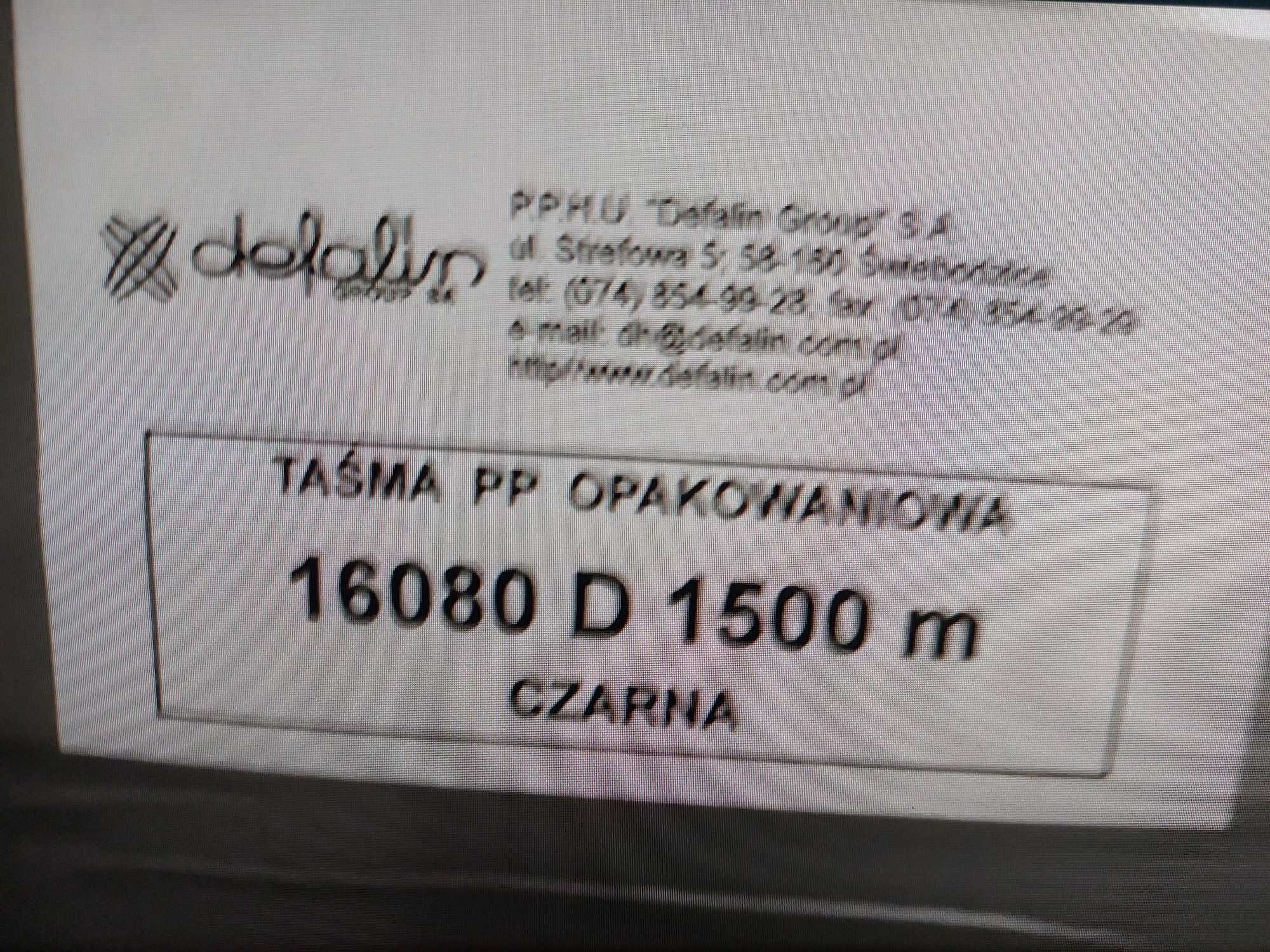 Taśma  polipropylenowa pp 16080