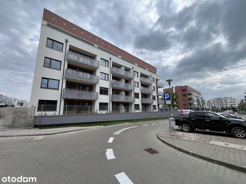 Sprzedam nową kawalerkę z ogródkiem na nowym osiedlu