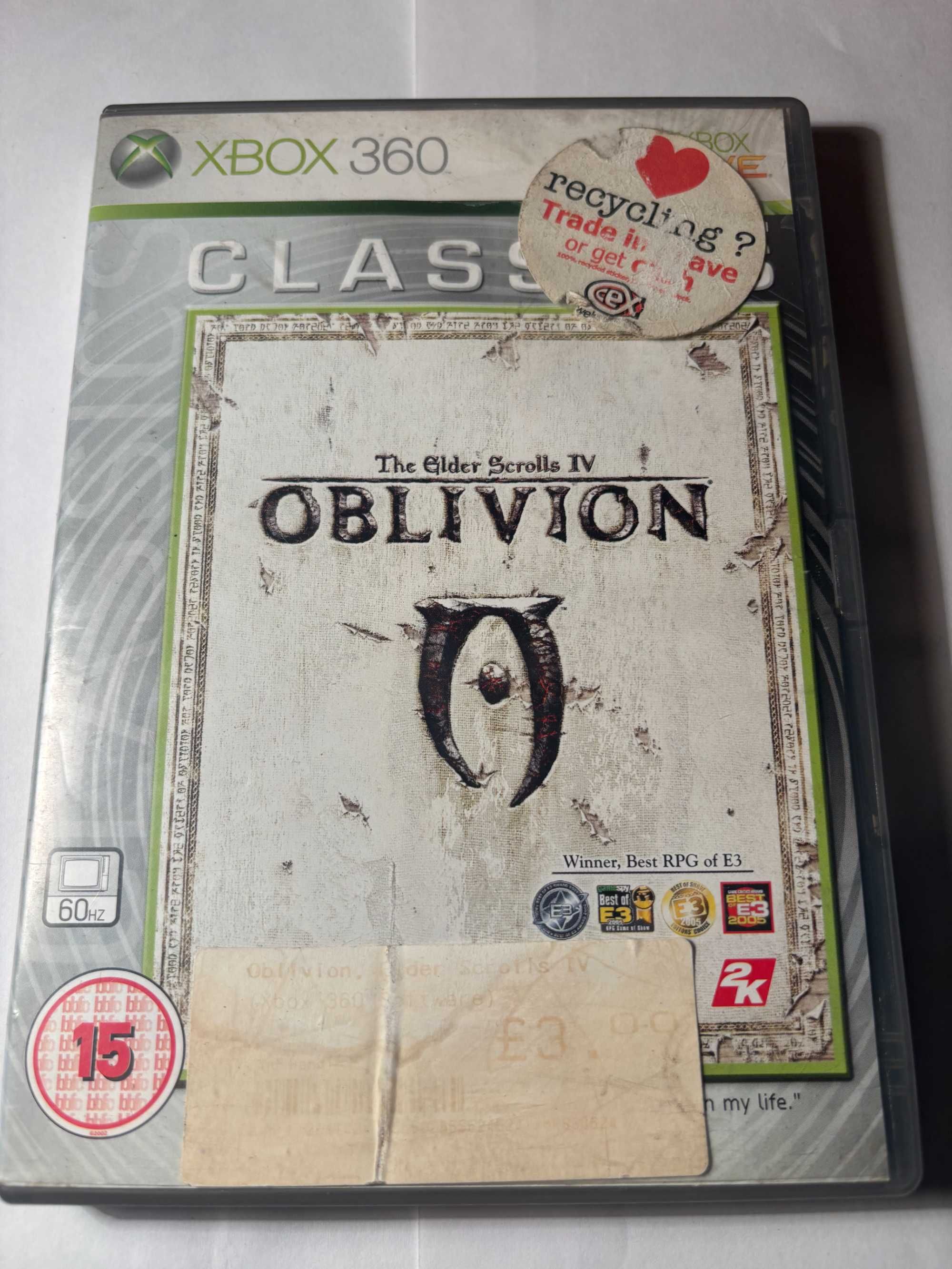 Gra Oblivion Xbox 360 + Gratis