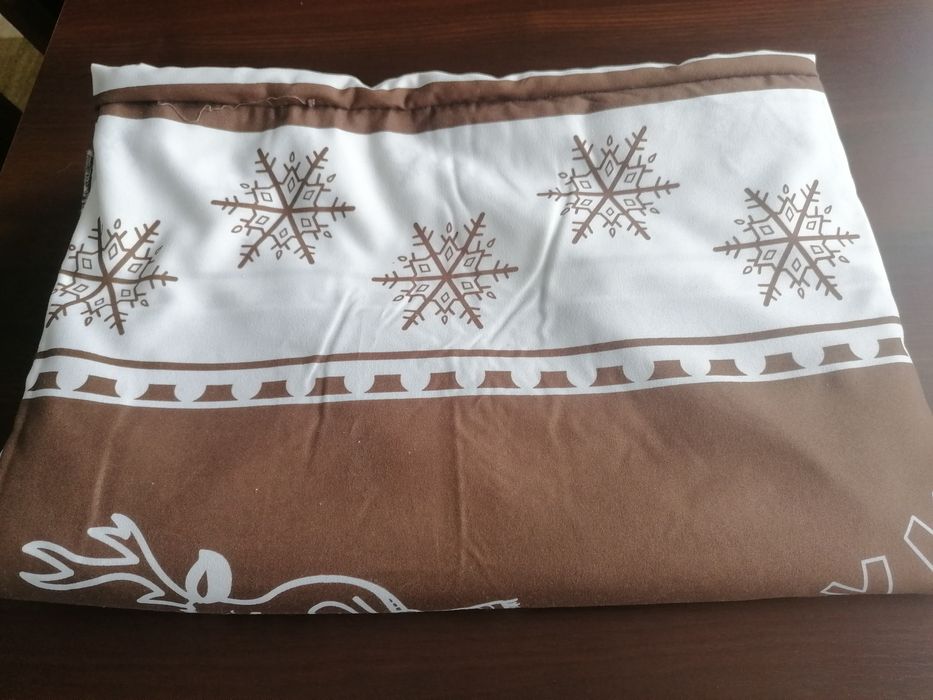 Poszwa w świąteczne wzory na kołdrę 135 x 200 cm dla ALERGIKÓW