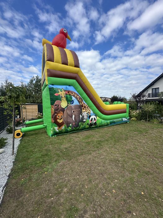 Dmuchaniec. Zjeżdżalnia dmuchana Safari – wynajem