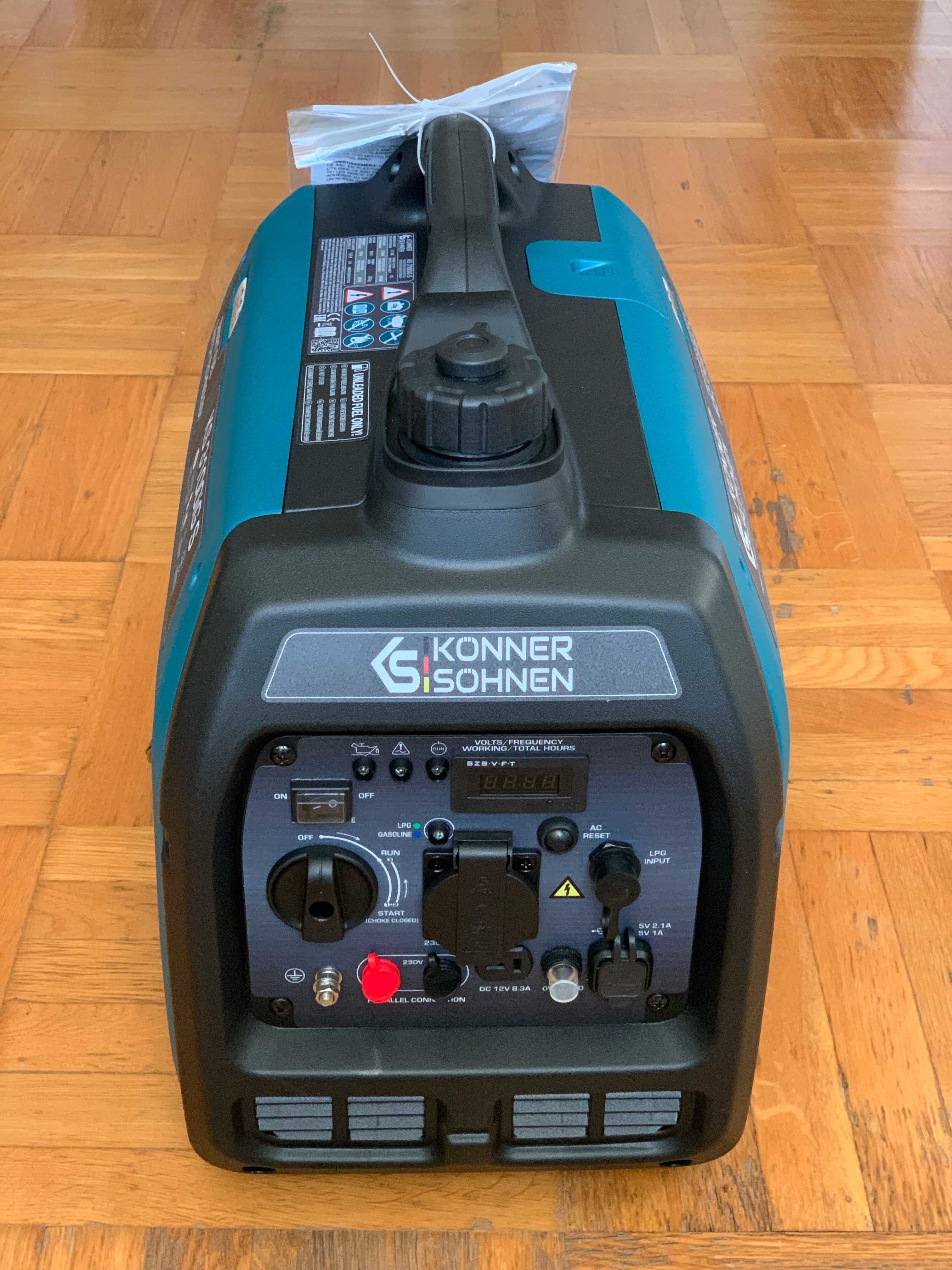 Инверторный генератор Könner&Söhnen KS 3100IG S (бензин/газ) 3.1/2.8kW