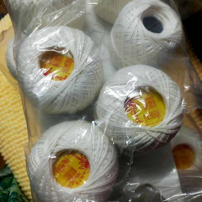 Novelo de algodão 100gr  para crochê ou macramé
