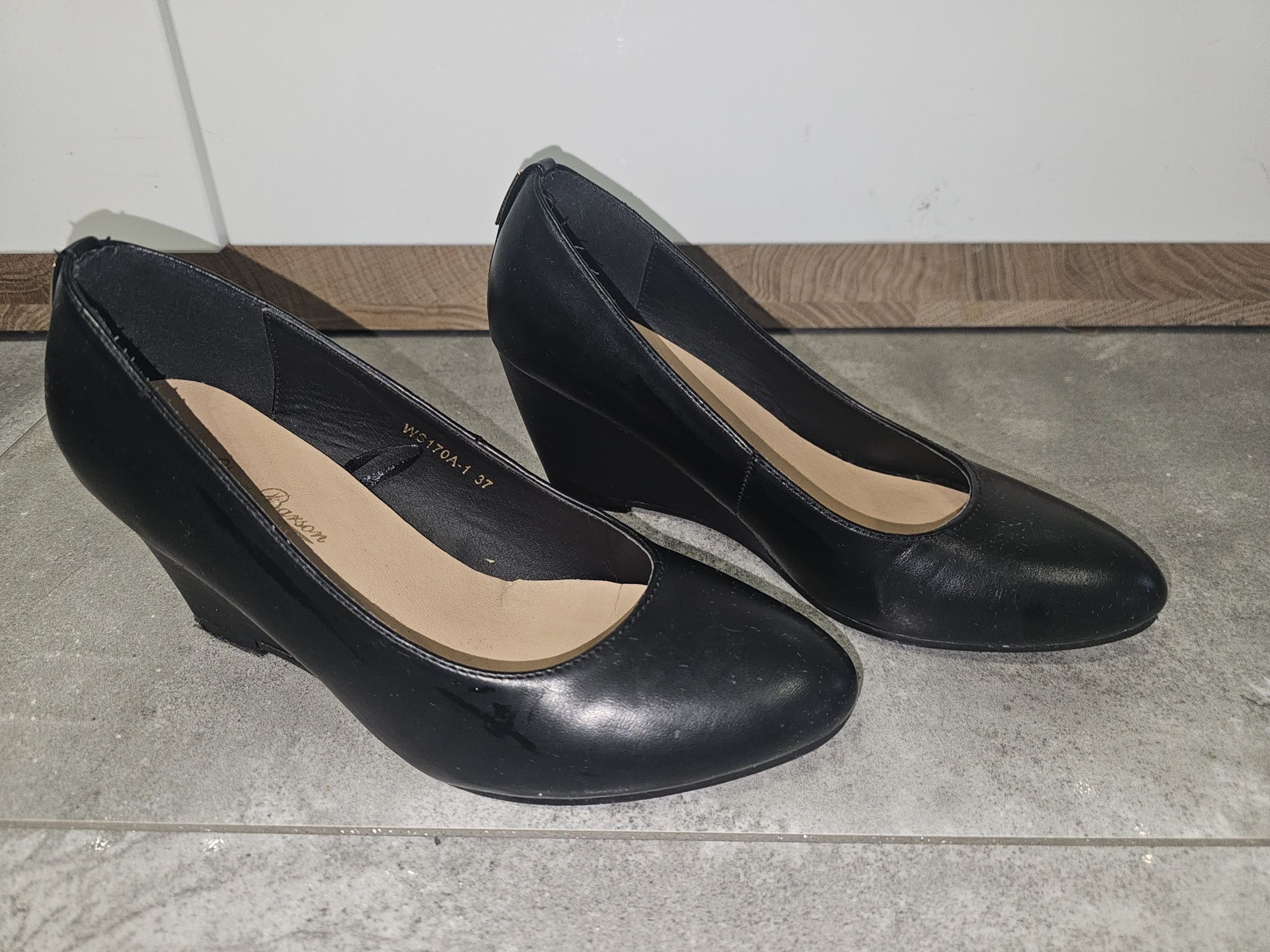 Buty półbuty na koturnie 37 Clara Barson
