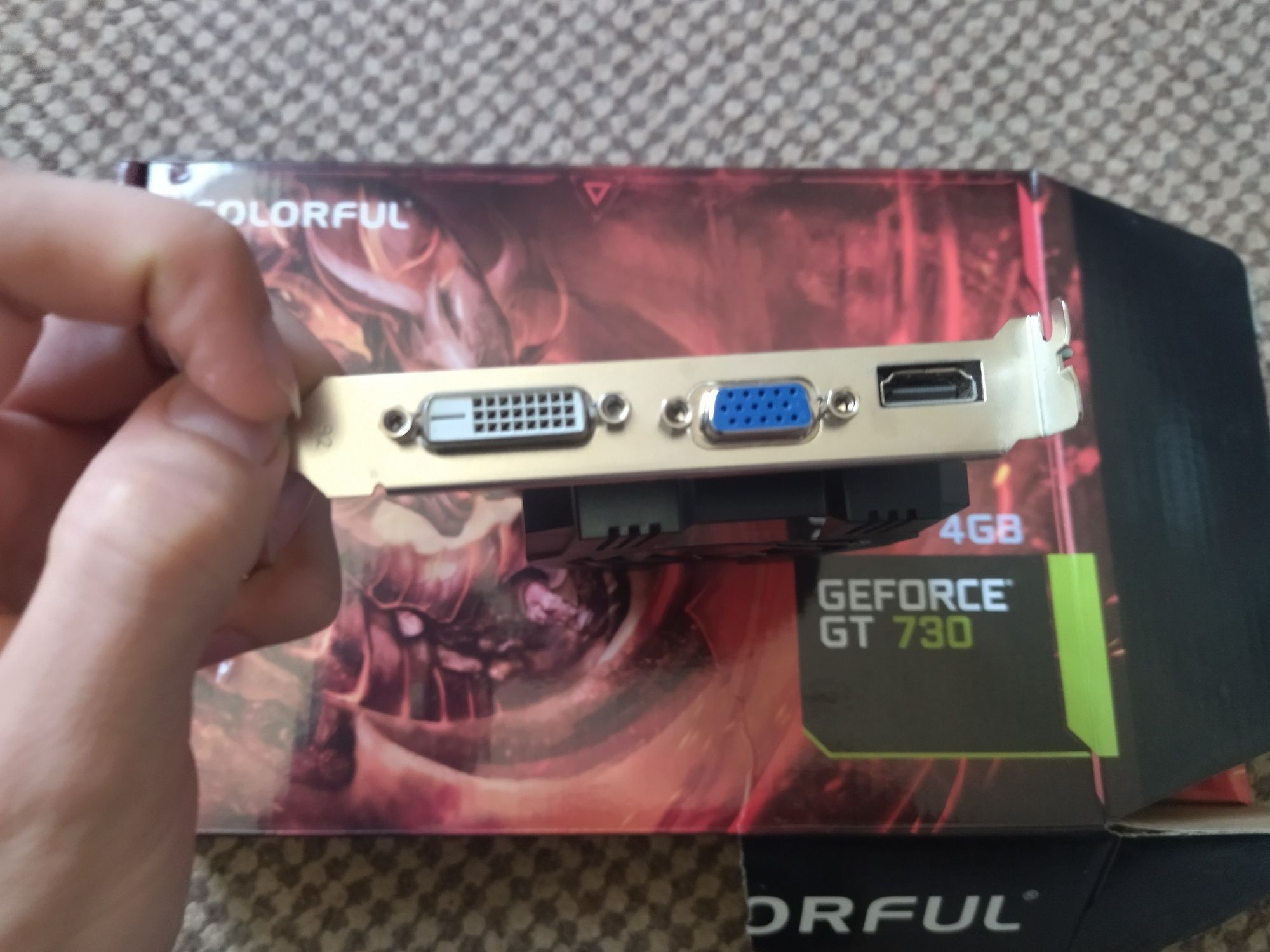 Відеокарта Geforce gt 730 4gb colorful