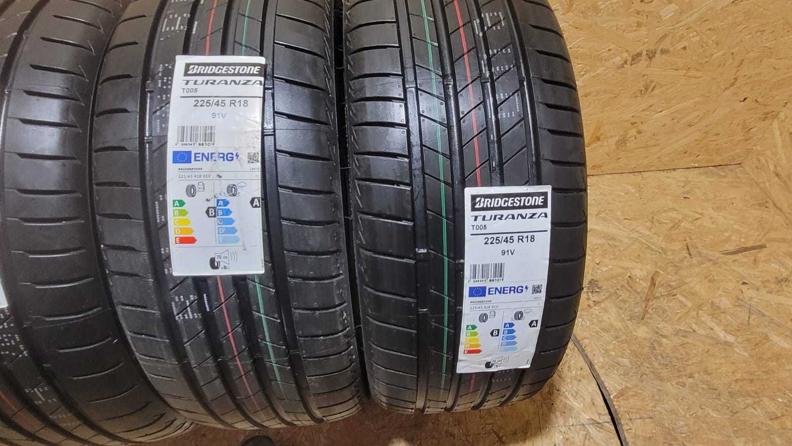 Opony letnie 225/45/18 Bridgestone Turanza T005 91V NOWE 2023r.