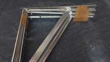 4 suportes inox resistente