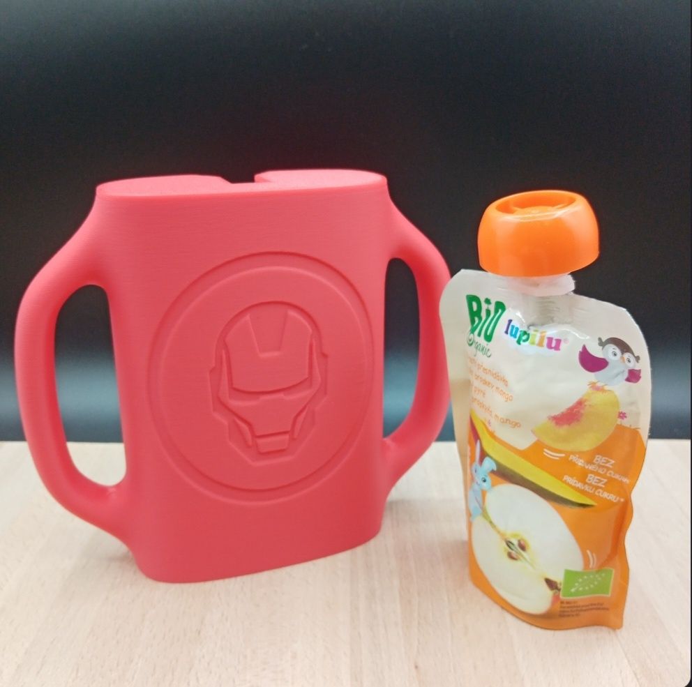 Copo/ Suporte 3D para bolsas de fruta