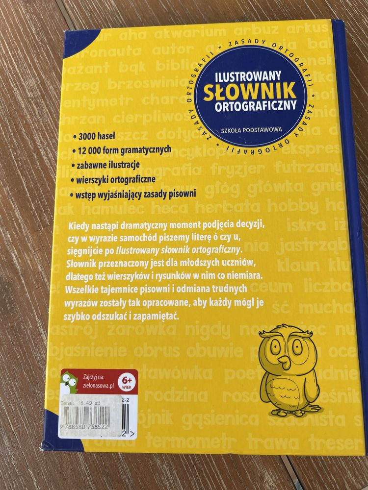 Ilustrowany słownik ortograficzny. Szkoła podstawowa