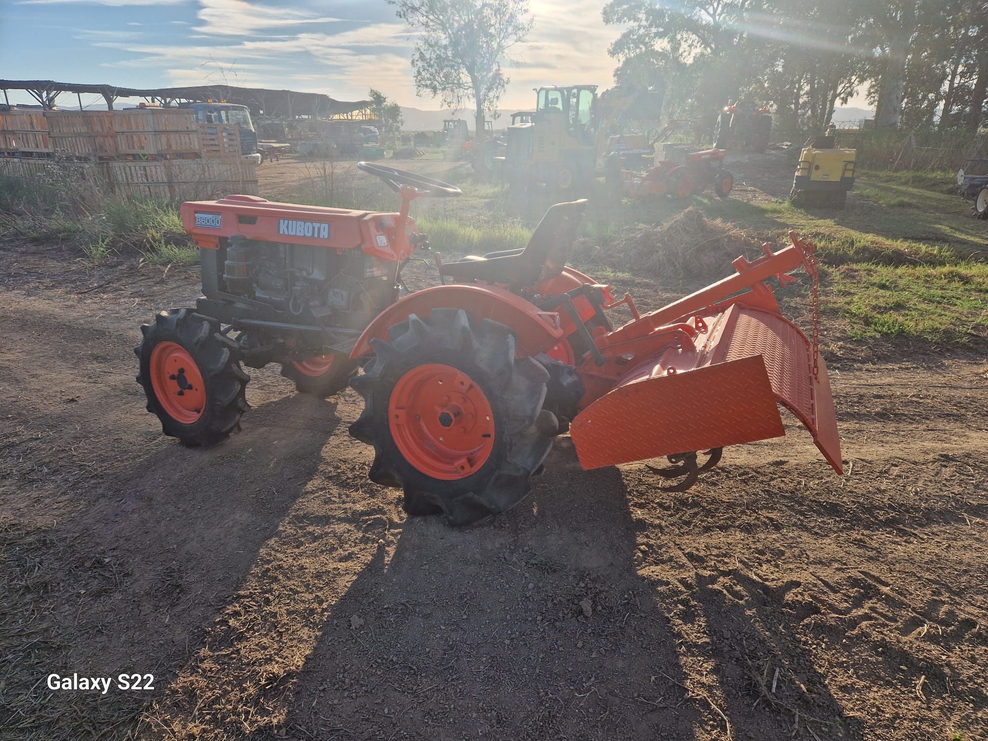 Mini tratror kubota b 6000