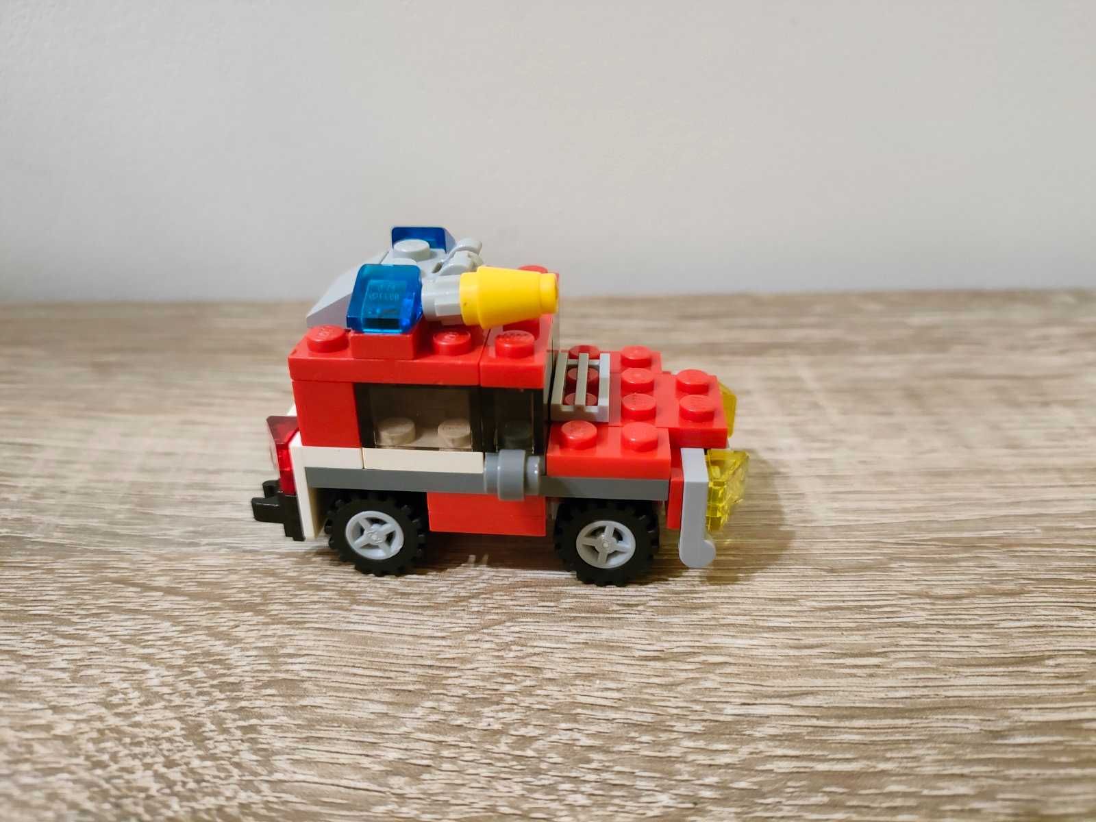Klocki Lego Straż Helikopter Samochód 3w1 6911