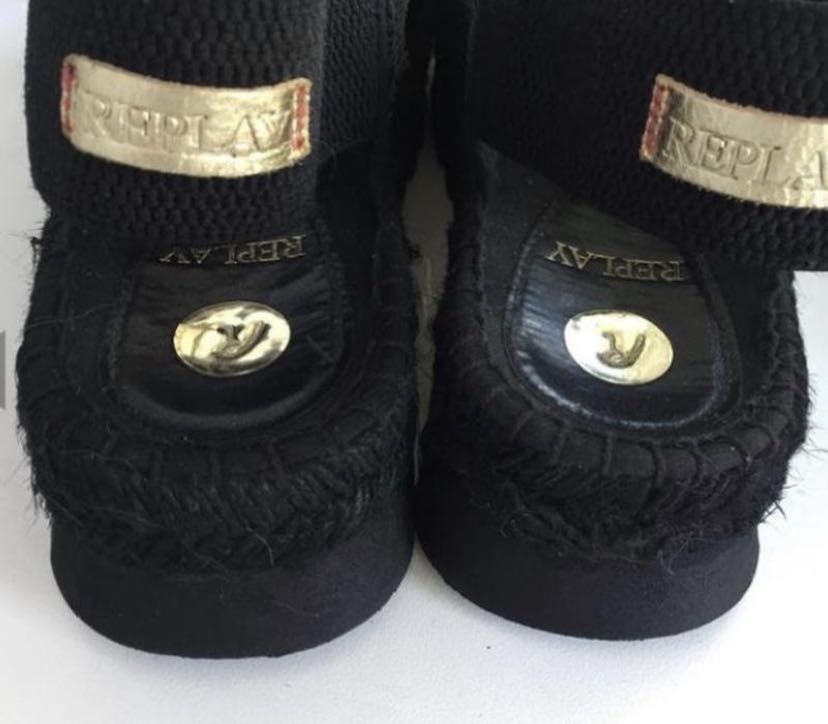 Оксамитові туфлі броги jeffrey campbell