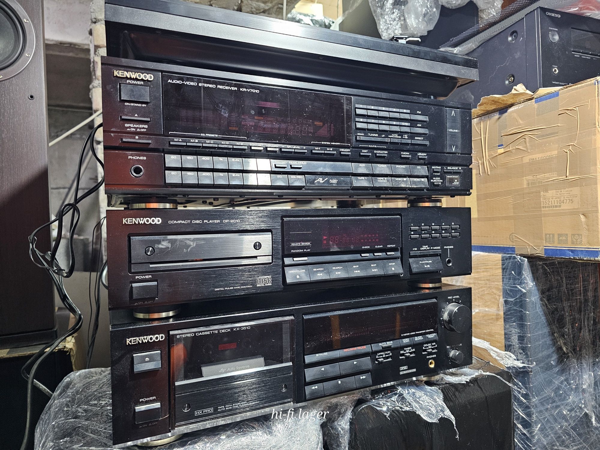 Комплект Kenwood Kr v 7010 PD 2010 KX 3510 Эквалайзер
