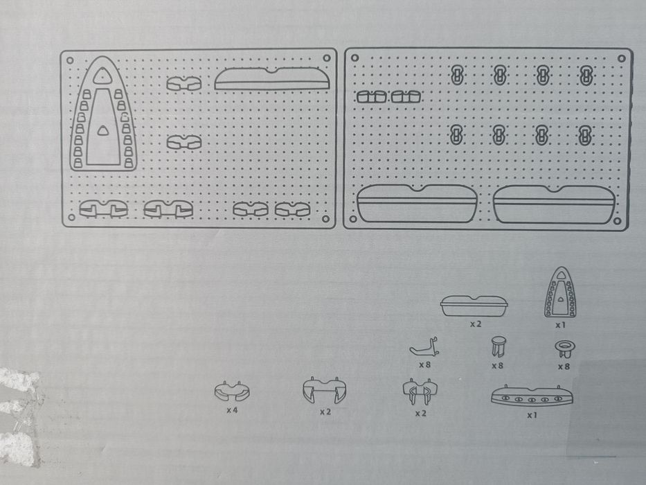 Painel para ferramentas