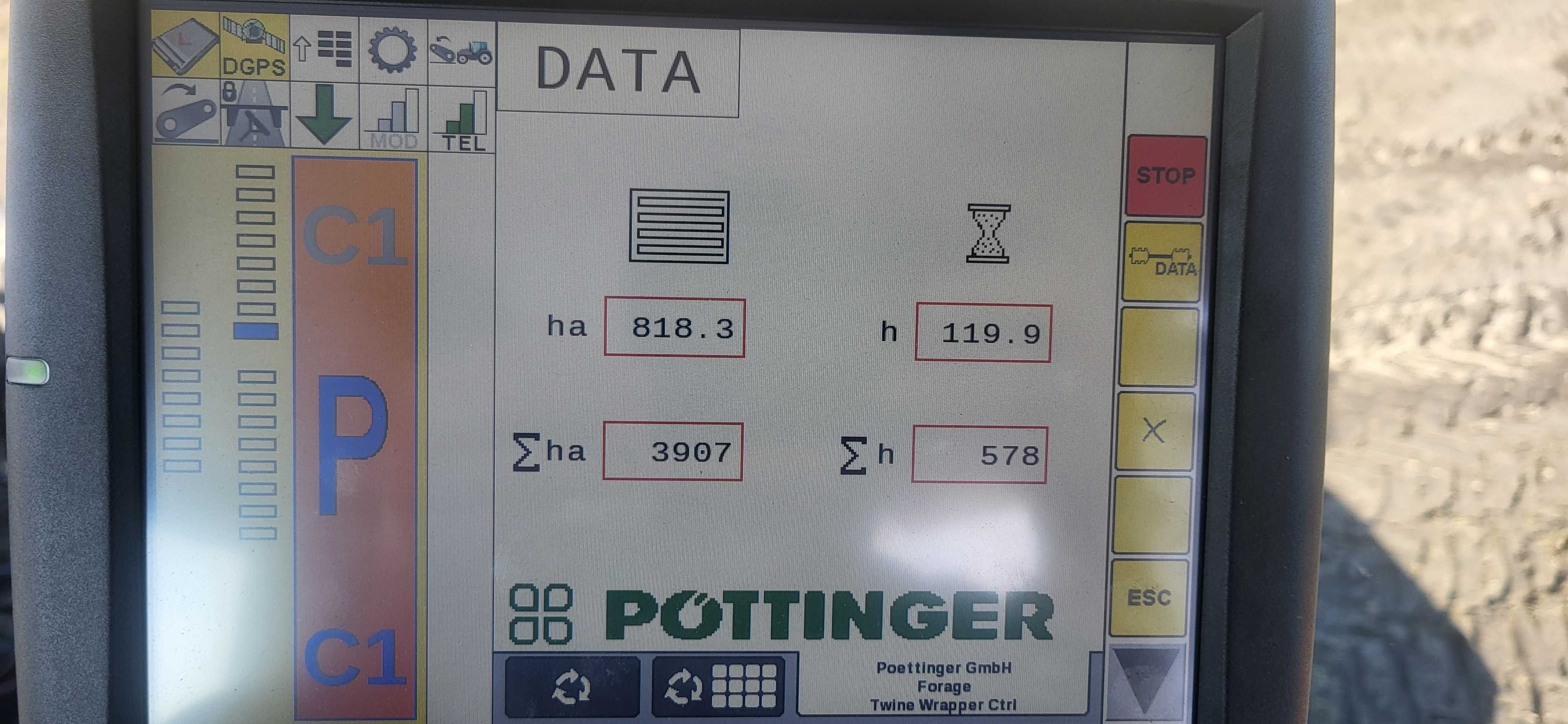 kosiarka pottinger a10 ED motyl  ,nowy model, isobus