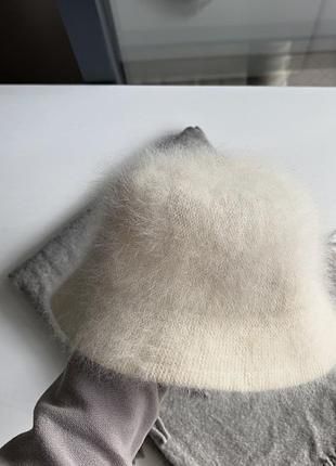 Мʼягка пухка панама капелюшок  шапка