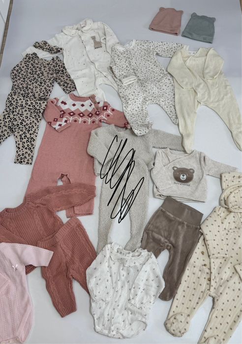 Костюм чоловічок Боді набір шапка Zara H&M C&A Nipperland 56.62.68