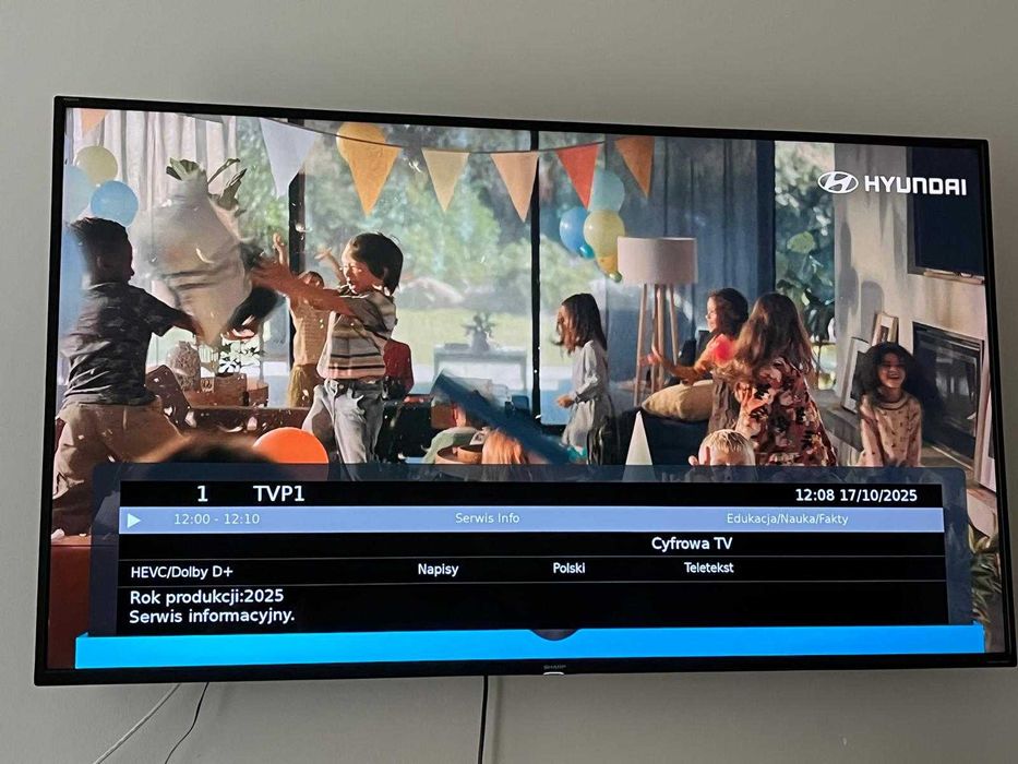 Tv LED SHARP 55" 4K UHD smart tv wi-fi sound system by Harman-Kardon