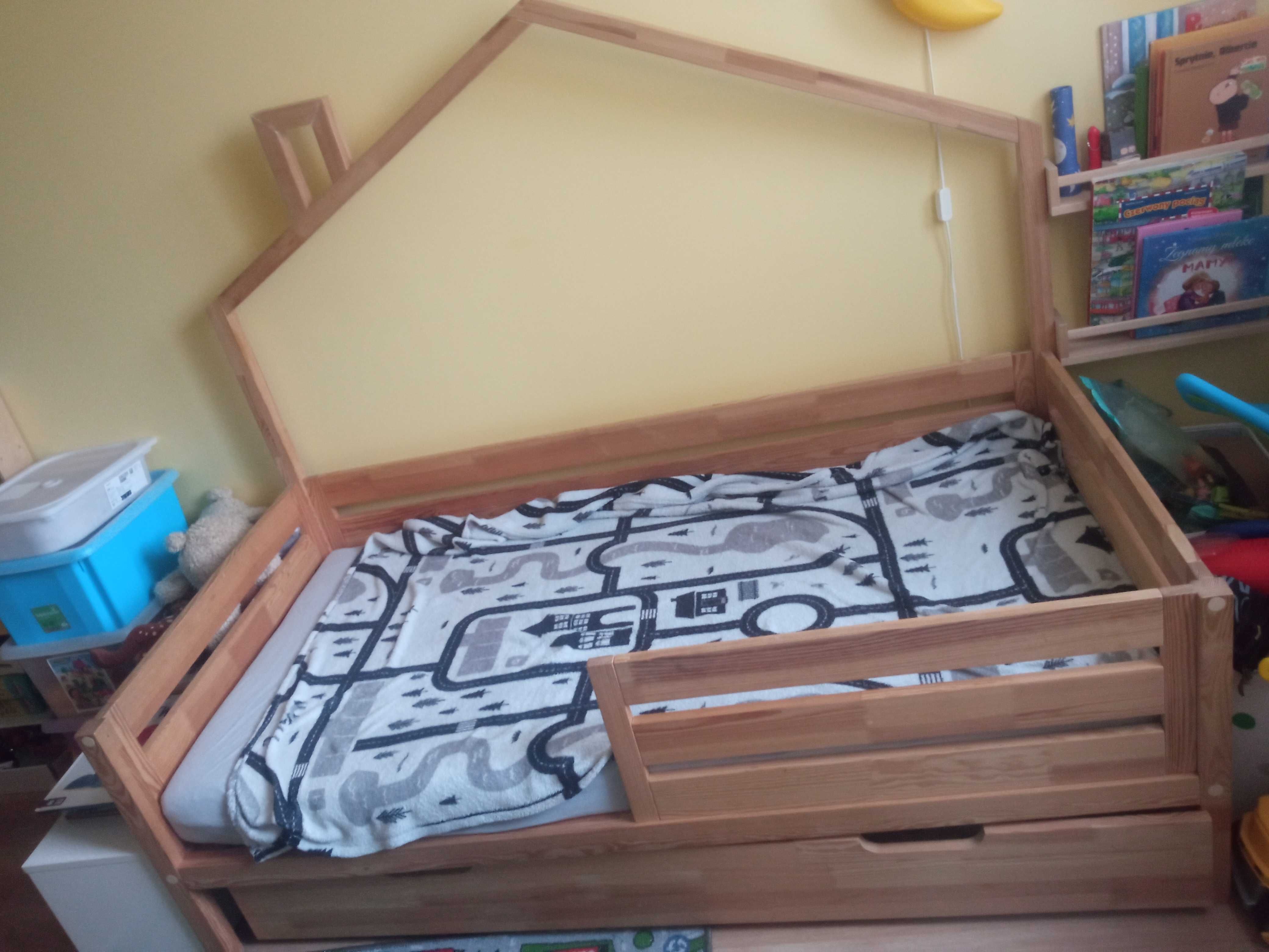 Łóżko domek podwójne