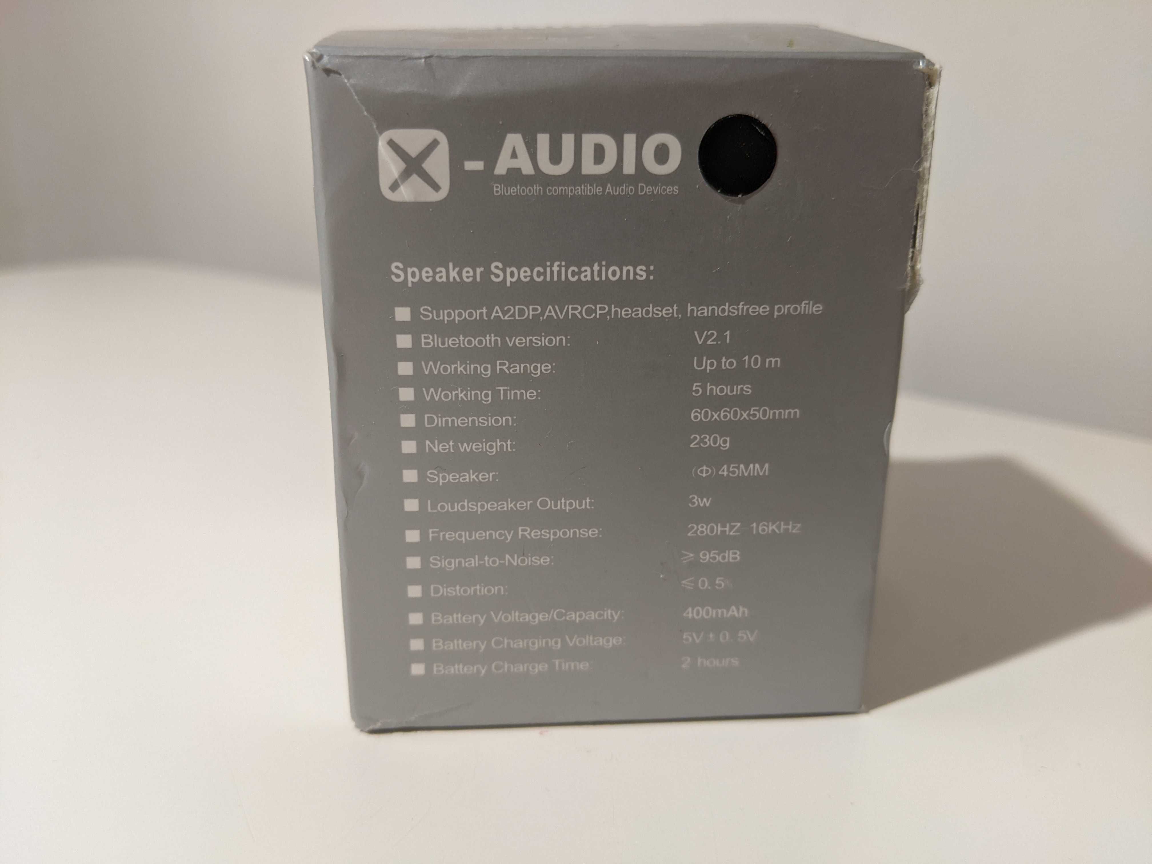 Портативна Bluetooth-колонка Infracon X-Audio Блутуз
