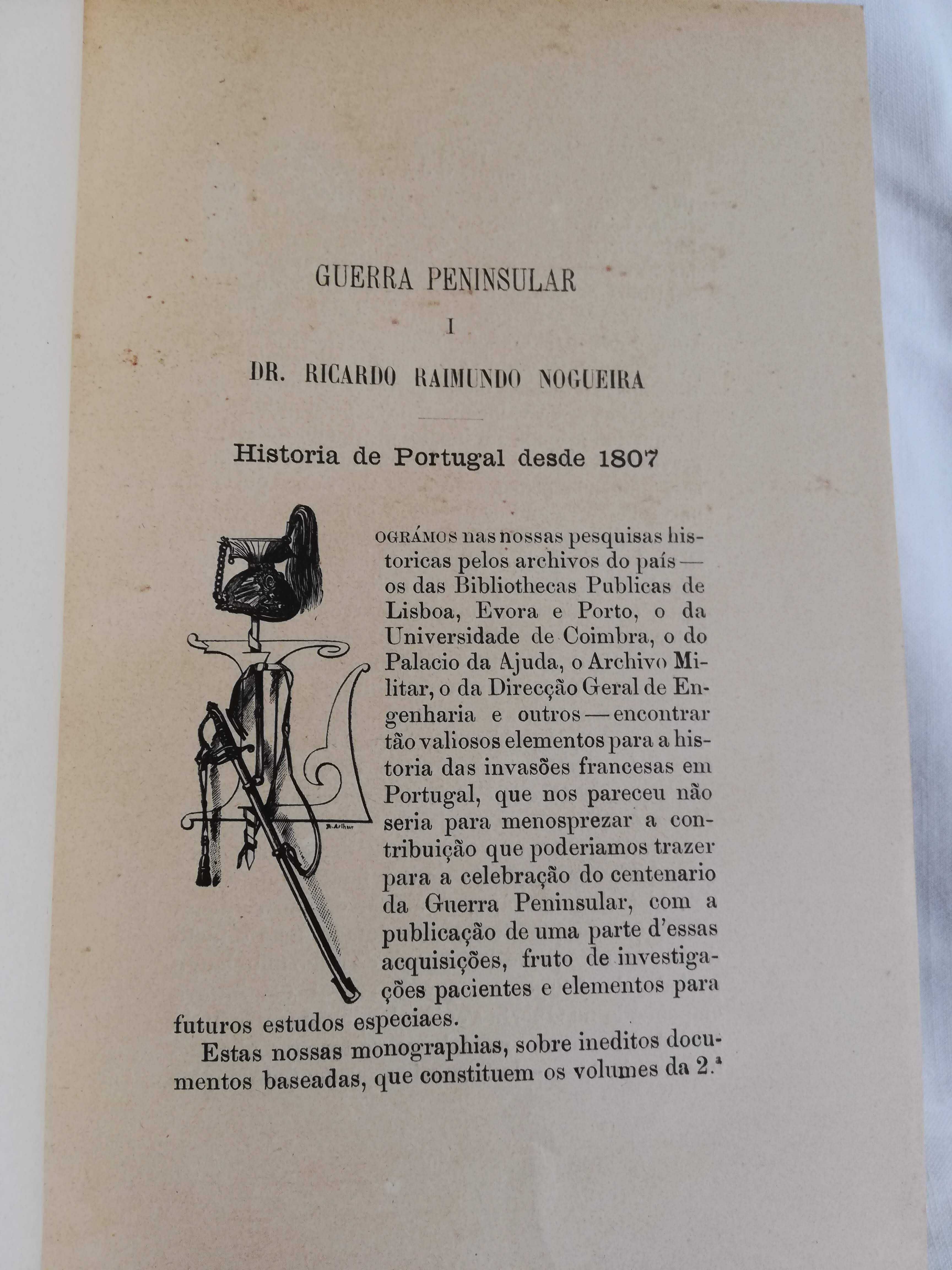 Historia orgânica e politica do exercito português, provas 30€